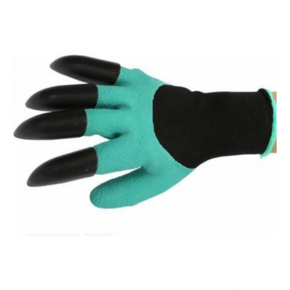 Pack Of 2_Heavy Duty Garden And Farming Gloves – Durable Protective Gloves (Color: Assorted )