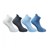 4_Pair Set Unisex Casual Cotton Printed Ankle Length Socks (Multicolor) 4_Pair Set Unisex Casual Cotton Printed Ankle Length Socks (Multicolor)