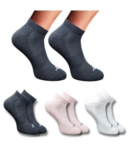 3_Pair Set Unisex Casual Cotton Printed Low Cut Socks (Multicolor)