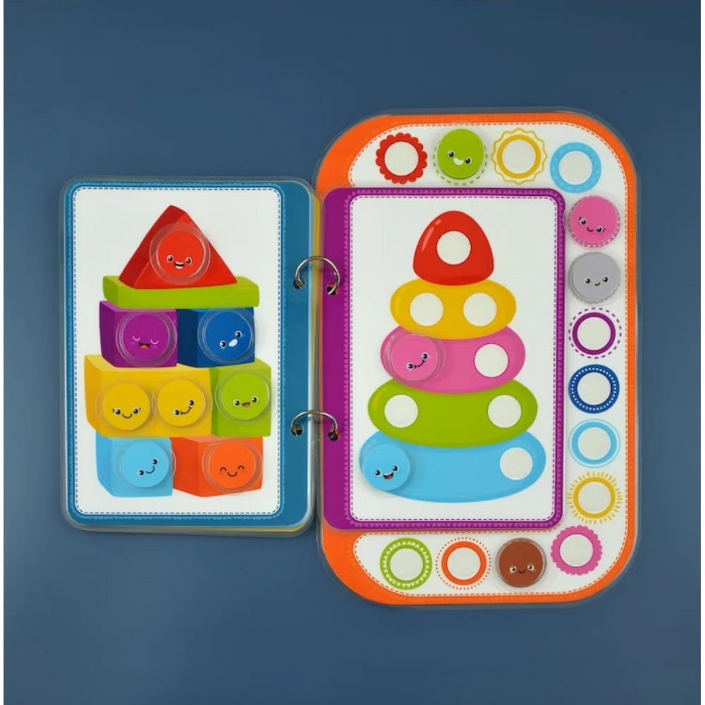 Play And Learn Colors Activity Book for Kids (2–5 Years, Multicolor)