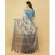 Women's Polyester Printed Saree With Unstitched Blouse 5.5 Mtr (Multicolor)