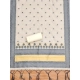 Women's Banarasi Silk Printed Unstitched Salwar Suit Material With Dupatta (Grey, 3Mtrs)