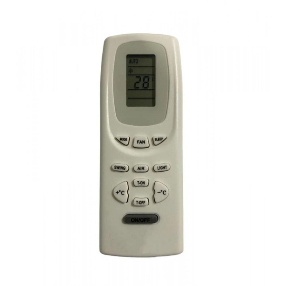 Ecomoye AC Remote No. 19 (No Backlight), Compatible/Replacement for Onida AC Remote Control, White (Exactly Same Remote will Only Work)