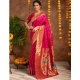 Women's Silk Blend Zari Weaving Saree With Unstitched Blouse 5.5Mtr (Pink) Women's Silk Blend Zari Weaving Saree With Unstitched Blouse 5.5Mtr (Pink)