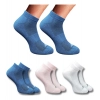 3_Pair Set Unisex Casual Cotton Printed Low Cut Socks (Multicolor) 3_Pair Set Unisex Casual Cotton Printed Low Cut Socks (Multicolor)