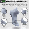 4_Pair Set Unisex Casual Cotton Printed Ankle Length Socks (Multicolor)