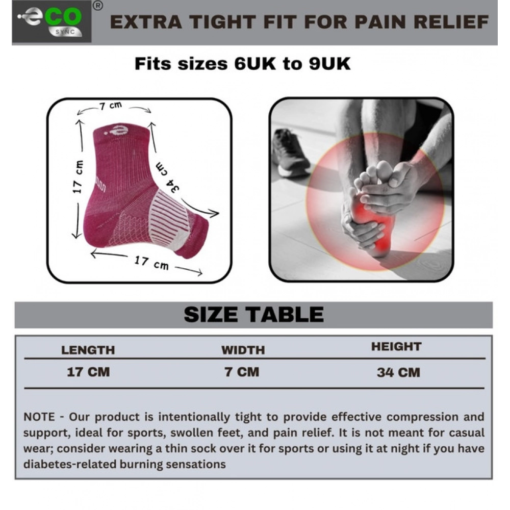 3_Pair Set Unisex Casual Cotton Printed Ankle Length Support Socks (Multicolor)