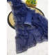 Women's Georgette Stone Work Saree With Unstitched Blouse 5.5Mtr (Blue) Women's Georgette Stone Work Saree With Unstitched Blouse 5.5Mtr (Blue)