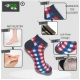 3_Pair Set Unisex Casual Cotton Printed Low Cut Socks (Multicolor)