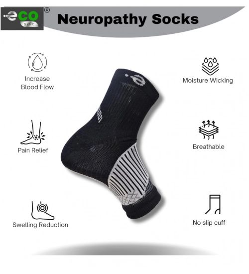 3_Pair Set Unisex Casual Cotton Printed Ankle Length Support Socks (Multicolor)