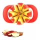 Pack Of 3_Apple Cutter – Stainless Steel Fruit Slicer And Corer for Quick Cutting (Color: Assorted )