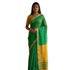 Women's Cotton Printed Saree With Unstitched Blouse 5.5Mtr (Green) Women's Cotton Printed Saree With Unstitched Blouse 5.5Mtr (Green)