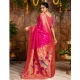 Women's Silk Blend Zari Weaving Saree With Unstitched Blouse 5.5Mtr (Pink) Women's Silk Blend Zari Weaving Saree With Unstitched Blouse 5.5Mtr (Pink)
