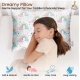 Soft Plush Printed Baby Infant Pillow for Kids Age 1 To 5 Years (White)