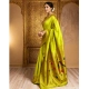 Women's Silk Blend Zari Weaving Saree With Unstitched Blouse 5.5Mtr (Lime-Green) Women's Silk Blend Zari Weaving Saree With Unstitched Blouse 5.5Mtr (Lime-Green)