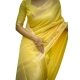 Women's Faux_Banarasi Lining Pattern Saree With Unstitched Blouse 5.5Mtr (Yellow) Women's Faux_Banarasi Lining Pattern Saree With Unstitched Blouse 5.5Mtr (Yellow)