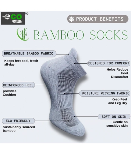 4_Pair Set Unisex Casual Cotton Printed Ankle Length Socks (Multicolor)