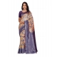Women's Silk Embroidred Saree With Unstitched Blouse 5.5Mtr (Dark Green)