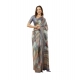 Women's Polyester Printed Saree With Unstitched Blouse 5.5 Mtr (Multicolor)