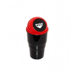 Pack Of 4_Car Dustbin – Portable Vehicle Trash Bin for Interior Organization (Color: Assorted )