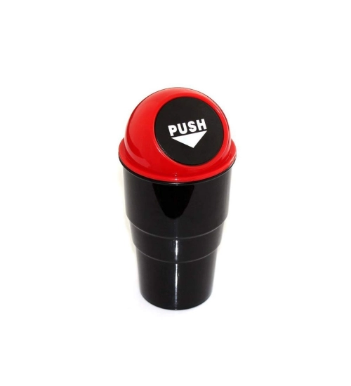 Pack Of 4_Car Dustbin – Portable Vehicle Trash Bin for Interior Organization (Color: Assorted )