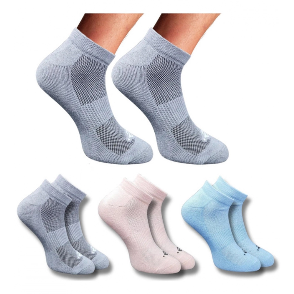 3_Pair Set Unisex Casual Cotton Printed Low Cut Socks (Multicolor) 3_Pair Set Unisex Casual Cotton Printed Low Cut Socks (Multicolor)