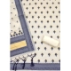 Women's Banarasi Silk Printed Unstitched Salwar Suit Material With Dupatta (Navy Blue, 3Mtrs)