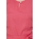 Women's Casual Crepe Sleeveless Jump Suit (Pink)