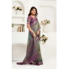 Women's Faux Linen Printed Ready to wear Saree With Unstitched Blouse 5.5Mtr (Multicolor) Women's Faux Linen Printed Ready to wear Saree With Unstitched Blouse 5.5Mtr (Multicolor)