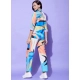Women's Polyester Colour Blocking 3-4th Sleeve Co-Ord Set (Multicolor) Women's Polyester Colour Blocking 3-4th Sleeve Co-Ord Set (Multicolor)