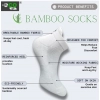 4_Pair Set Unisex Casual Cotton Printed Ankle Length Socks (Multicolor)