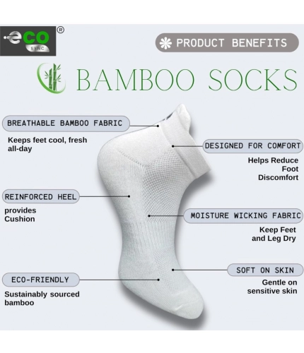 4_Pair Set Unisex Casual Cotton Printed Ankle Length Socks (Multicolor)