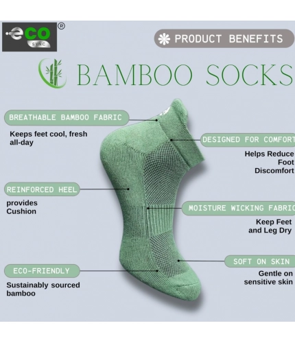 4_Pair Set Unisex Casual Cotton Printed Ankle Length Socks (Multicolor)