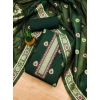 Women's Banarasi Silk Printed Unstitched Salwar Suit Material With Dupatta (Bottle Green, 3Mtrs) Women's Banarasi Silk Printed Unstitched Salwar Suit Material With Dupatta (Bottle Green, 3Mtrs)