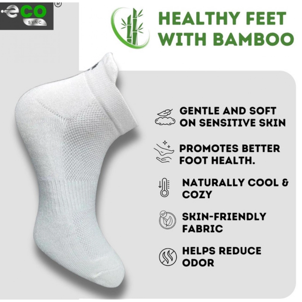 4_Pair Set Unisex Casual Cotton Printed Ankle Length Socks (Multicolor)