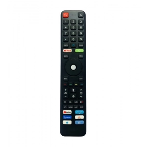 Ecomoye Smart TV Remote No. 1195 (No Voice) with Netflix, YouTube, Prime Video Function, Compatible/Replacement for Toshiba Smart TV LCD/LED Remote Control, Black (Exactly Same Remote will Only Work)