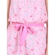 Girl's Rayon Flamingo Print Sleeveless Jumpsuit (Pink) Girl's Rayon Flamingo Print Sleeveless Jumpsuit (Pink)