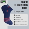 3_Pair Set Unisex Casual Cotton Printed Low Cut Socks (Multicolor)