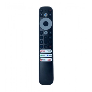 Ecomoye Smart TV Remote No. 1155 (No Voice), with Netflix & Prime Video Functions, Compatible/Replacement for TCL Smart TV LCD/LED 4K HD Remote Control, Black (Exactly Same Remote will Only Work)