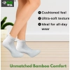 4_Pair Set Unisex Casual Cotton Printed Ankle Length Socks (Multicolor)