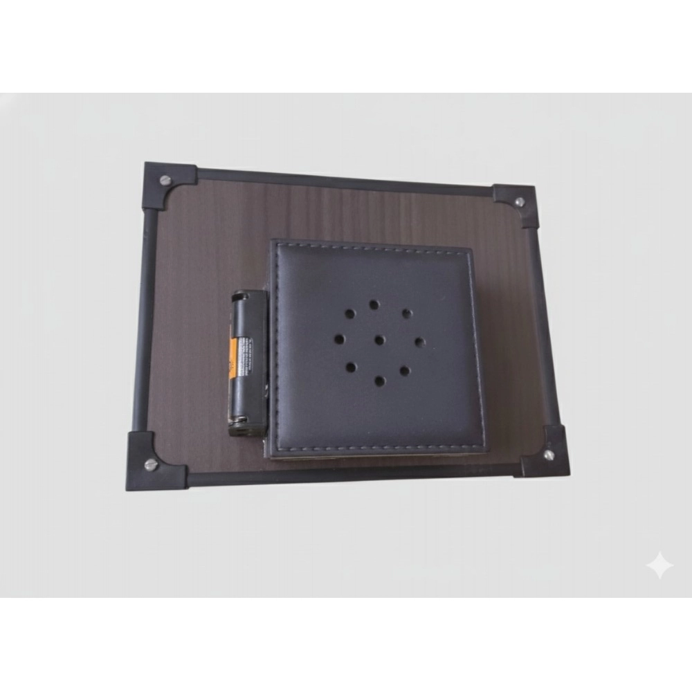 Wooden Tirupati Balaji Padmavati Venkateshwara Swamy Table Top Devotional Player (Multicolor)