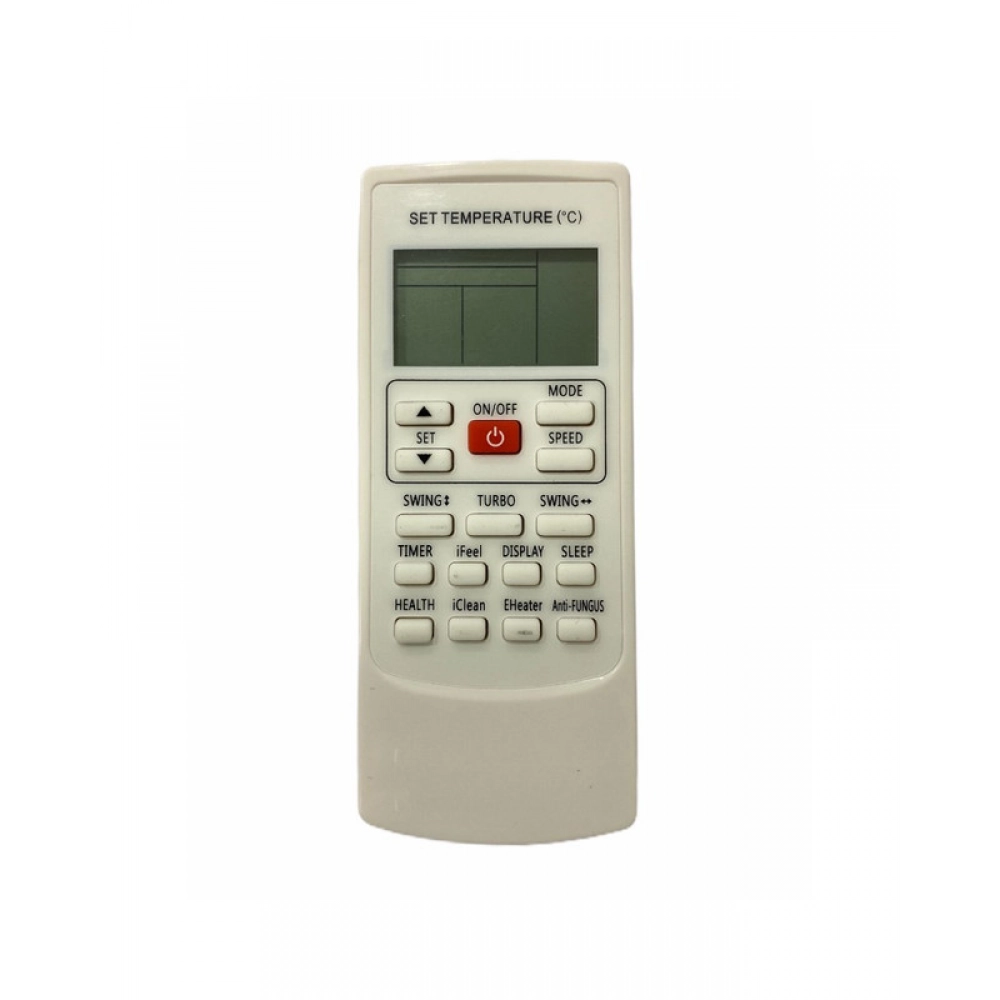 Ecomoye AC Remote No. 218 (No Backlight), Compatible/Replacement for Voltas AC Remote Control, White (Exactly Same Remote will Only Work)