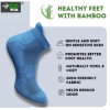 4_Pair Set Unisex Casual Cotton Printed Ankle Length Socks (Multicolor)