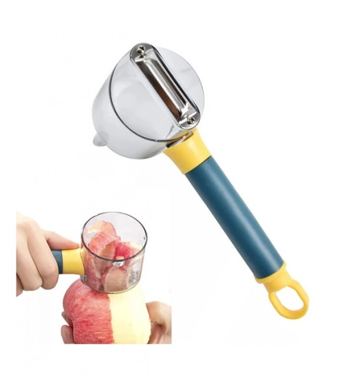 Pack Of 3_Multi Functional Storage for Fruit and Vegetable Peeler with Storage Container (Color: Assorted )
