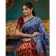 Women's Silk Blend Zari Weaving Saree With Unstitched Blouse 5.5Mtr (Blue) Women's Silk Blend Zari Weaving Saree With Unstitched Blouse 5.5Mtr (Blue)