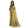 Women's Blended_Cotton Floral Saree With Unstitched Blouse 5.5Mtr (Light_Green) Women's Blended_Cotton Floral Saree With Unstitched Blouse 5.5Mtr (Light_Green)