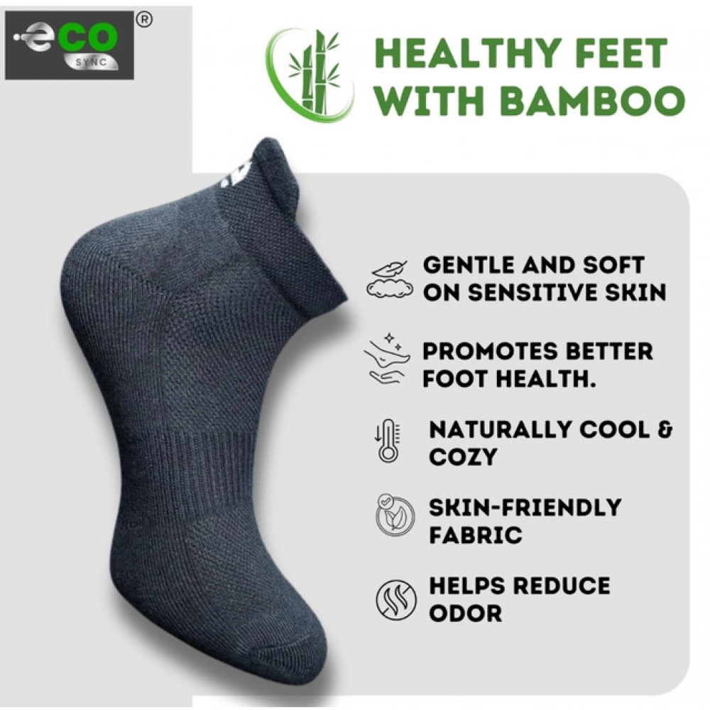 4_Pair Set Unisex Casual Cotton Printed Ankle Length Socks (Multicolor)