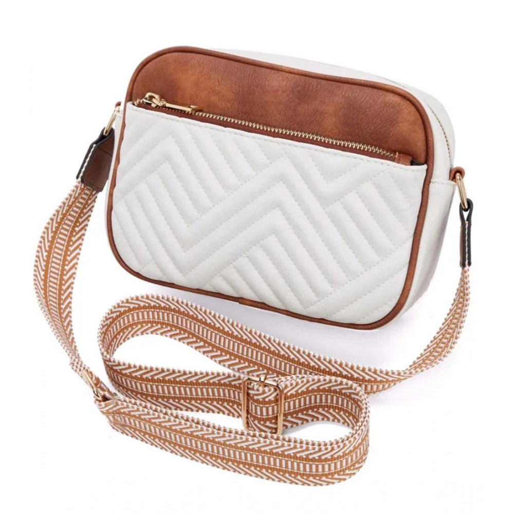 Women's PU Leather Zipper Sling Bag Women's PU Leather Zipper Sling Bag