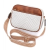 Women's PU Leather Zipper Sling Bag