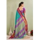 Women's Silk Blended Jaquard Woven Saree With Unstitched Blouse 5.5Mtr (Light Blue) Women's Silk Blended Jaquard Woven Saree With Unstitched Blouse 5.5Mtr (Light Blue)